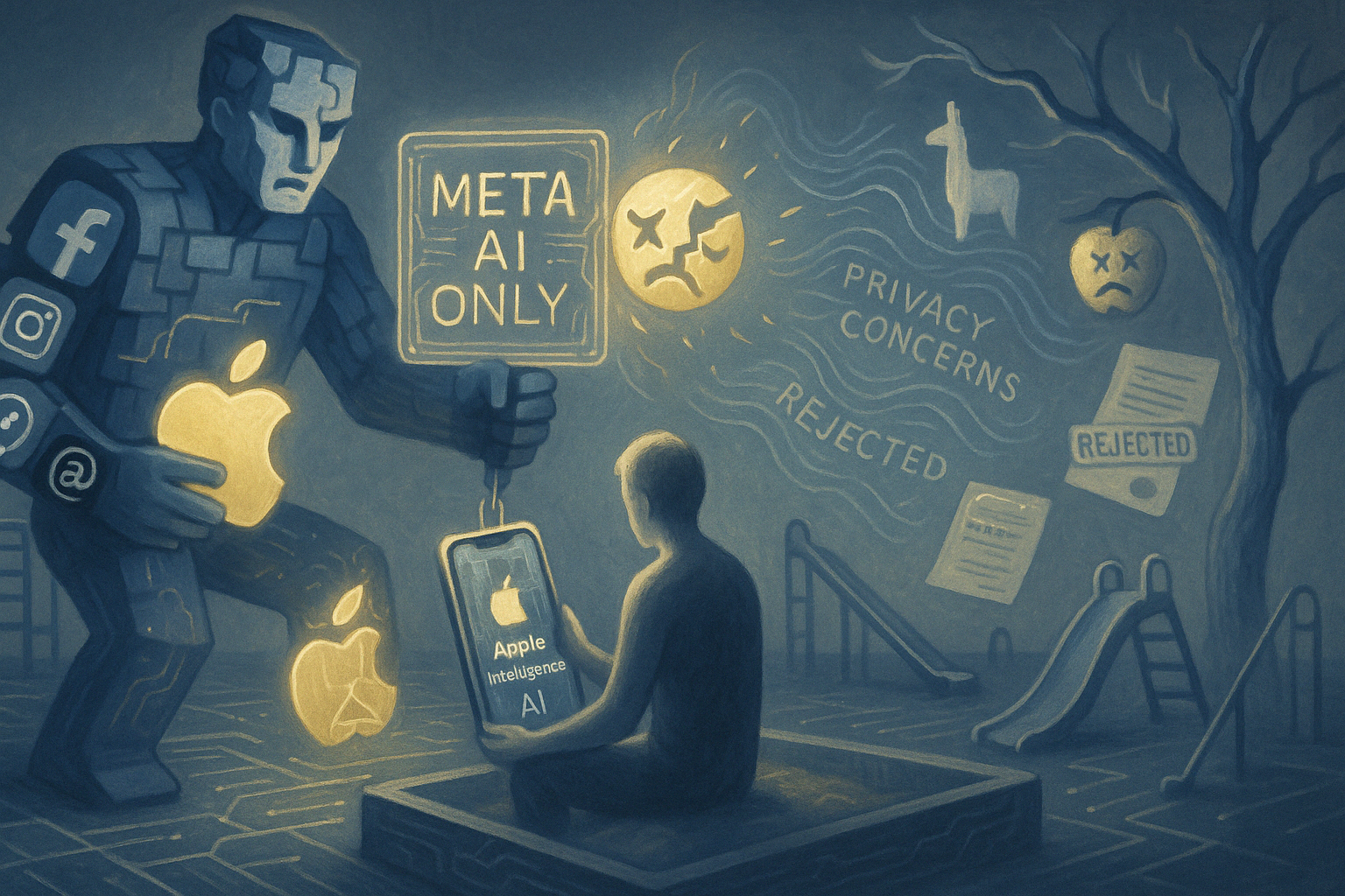 🔥 Meta to Apple - Your AI Can't Sit With Us 🍎