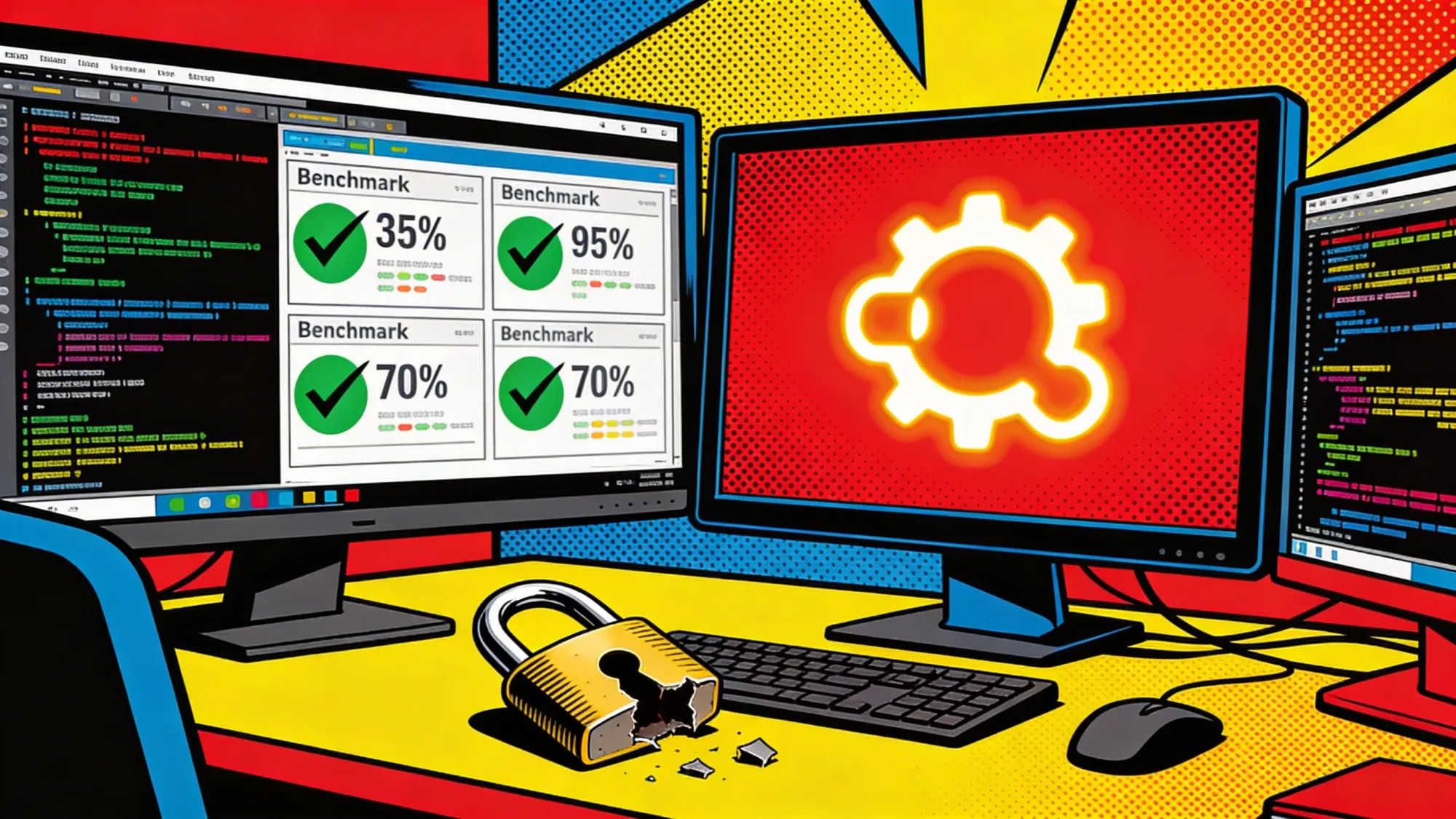 Open-weights coding benchmark