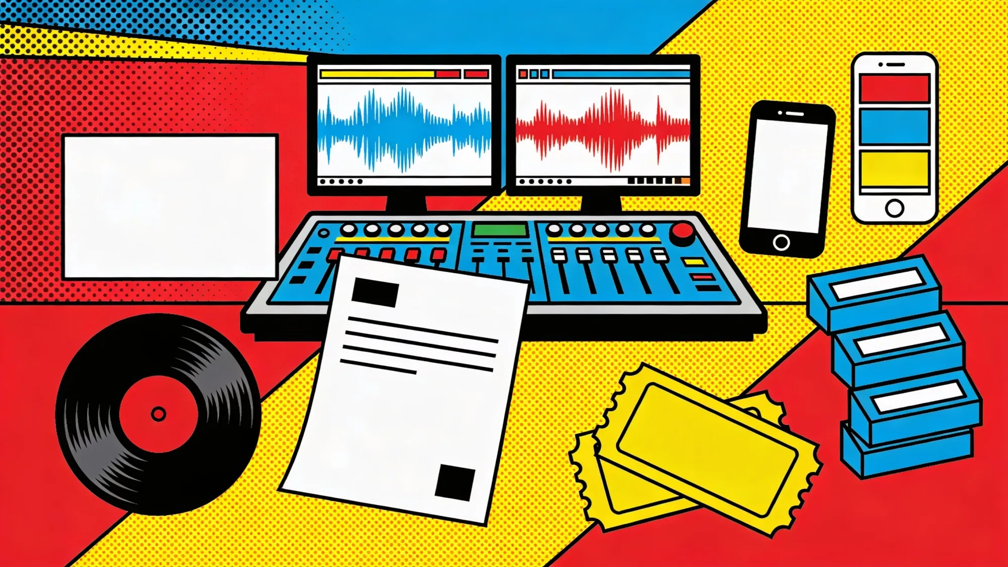 Suno AI music control room