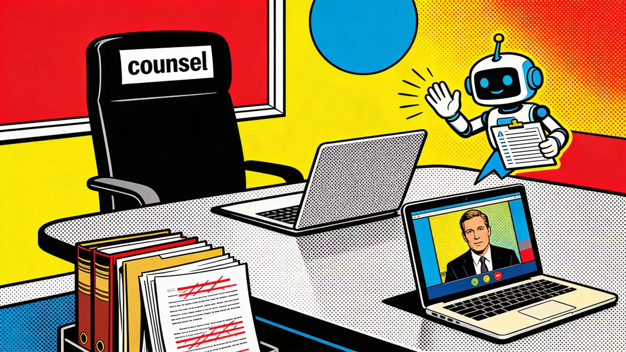 AI note taker leaving legal meeting