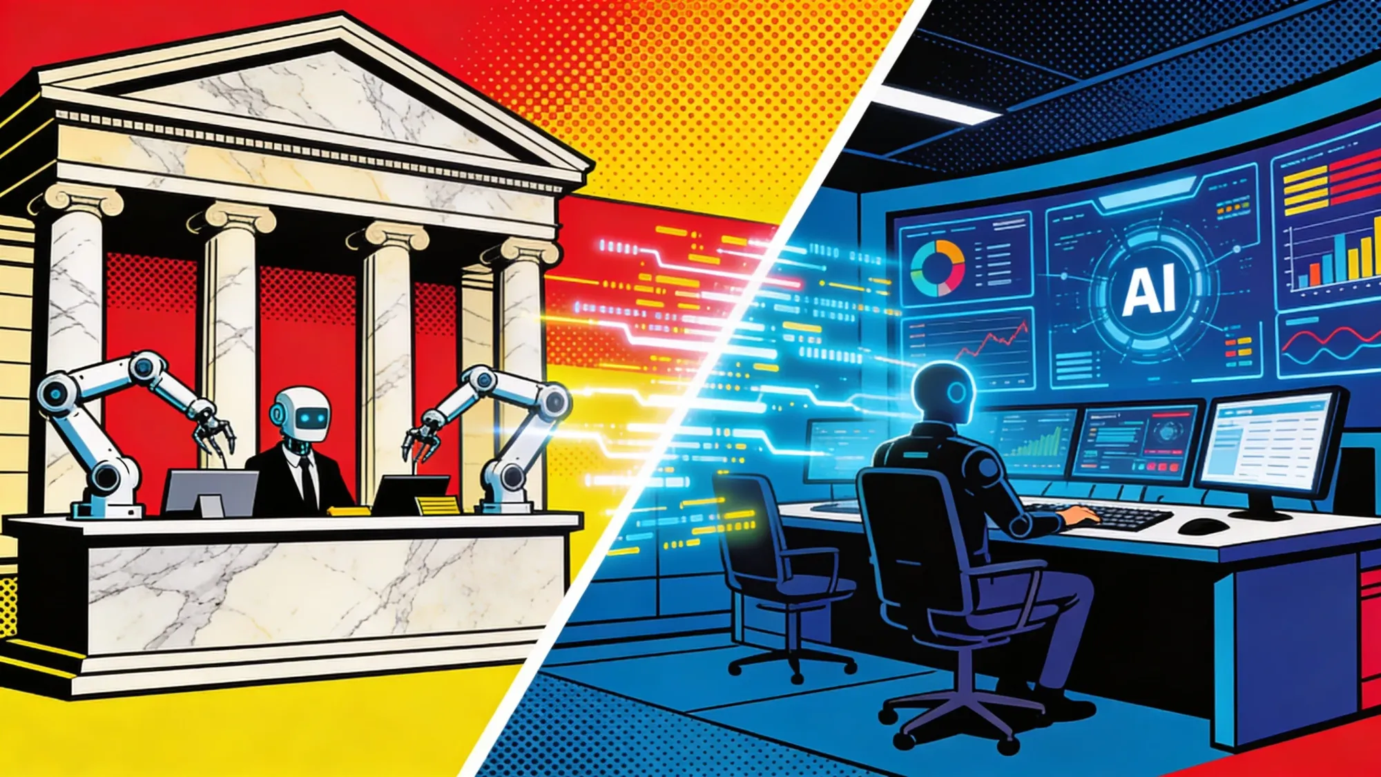 The Banking AI Bifurcation: Incumbent Cost Takeout vs the Fintech AI-Native Stack