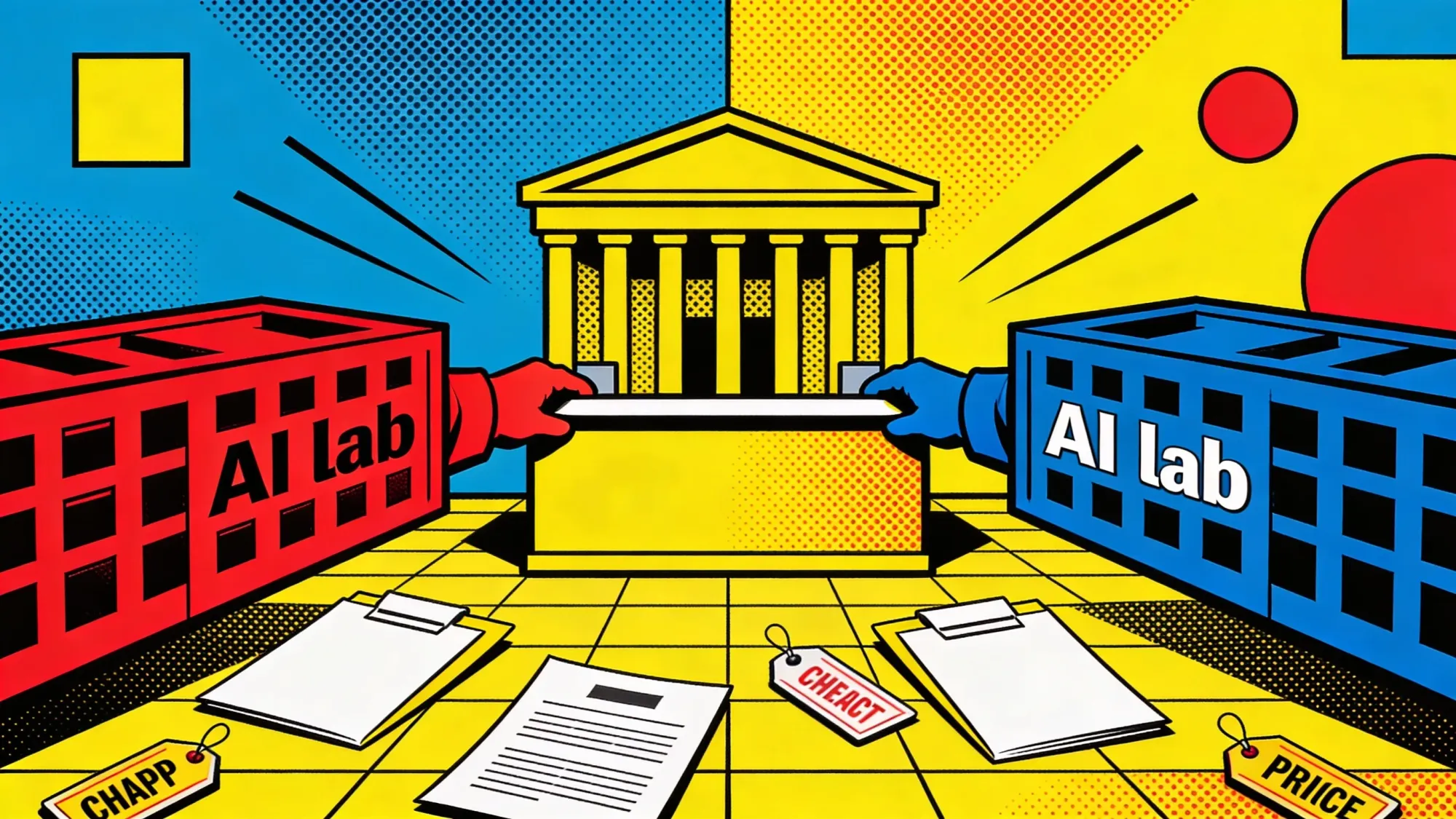 AI labs approaching a stock exchange filing counter