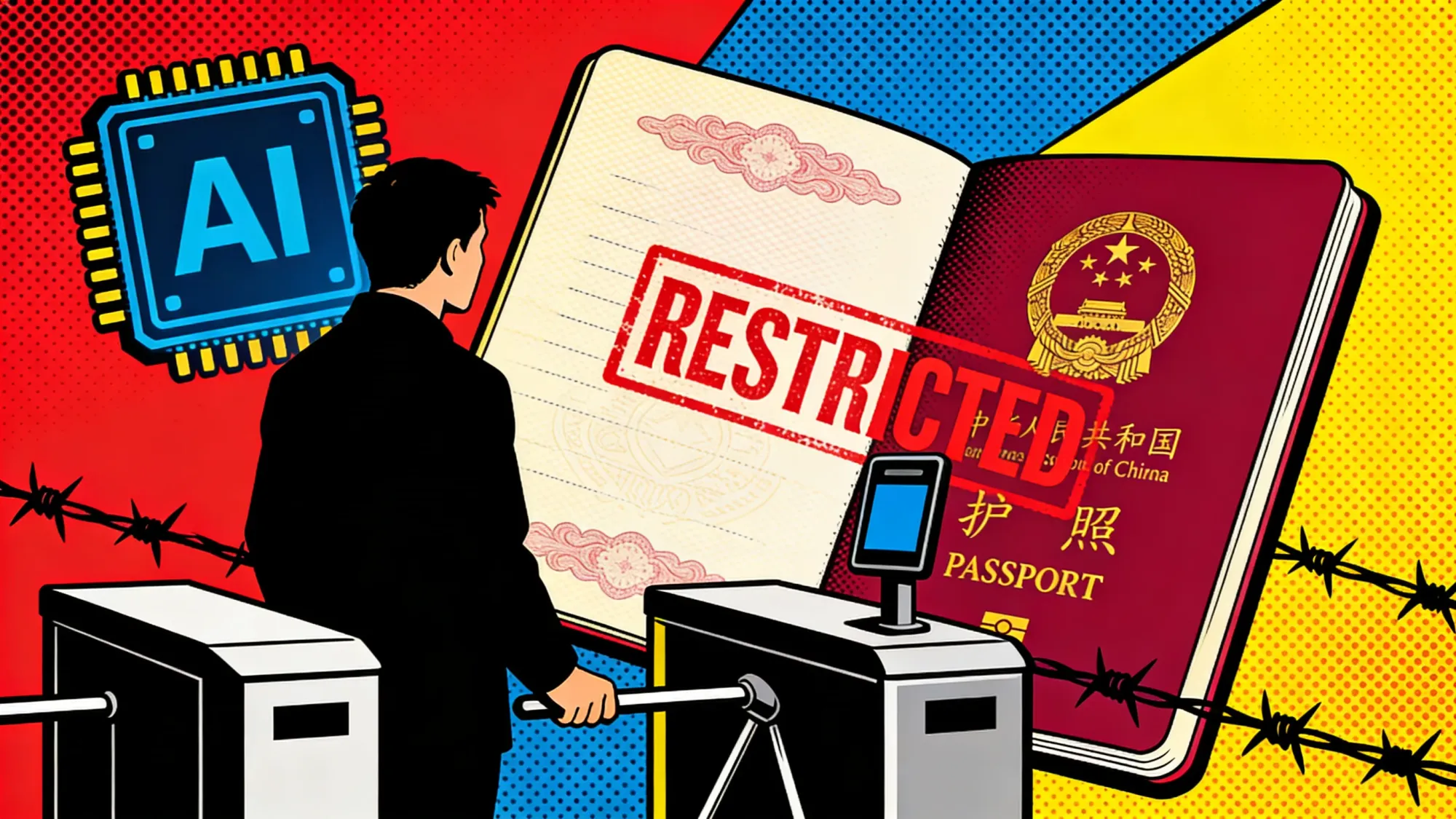 China AI travel controls