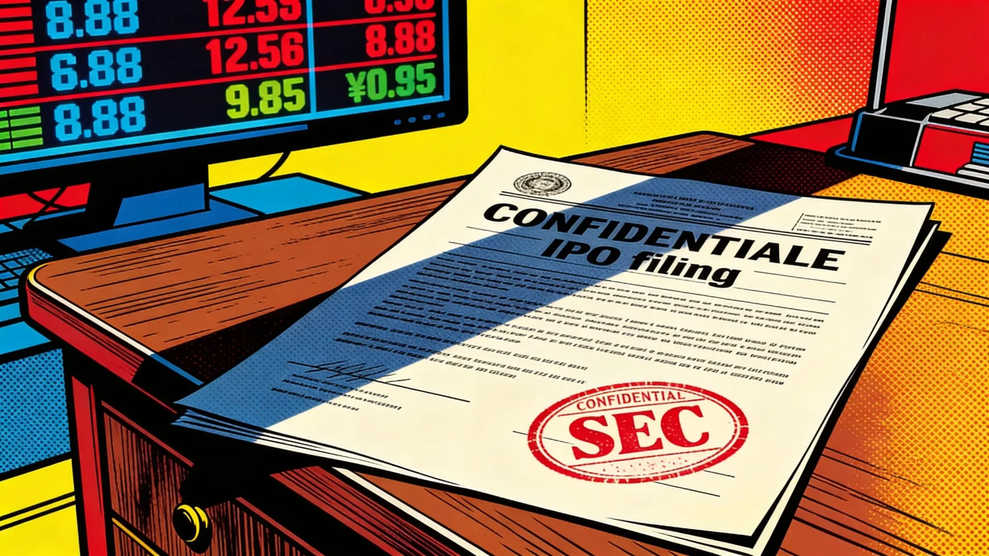 Anthropic confidential IPO filing with SEC stamp