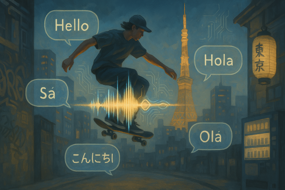 AI Dubbing Takes Japanese Skateboarding Show Global