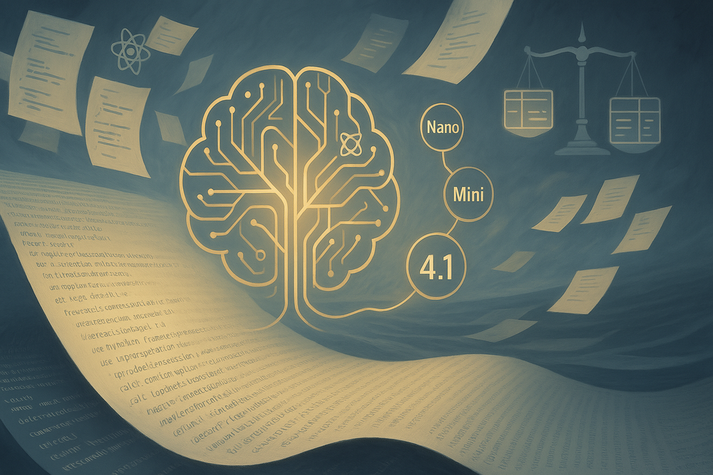 GPT-4.1 family debuts: Faster, smarter, cheaper