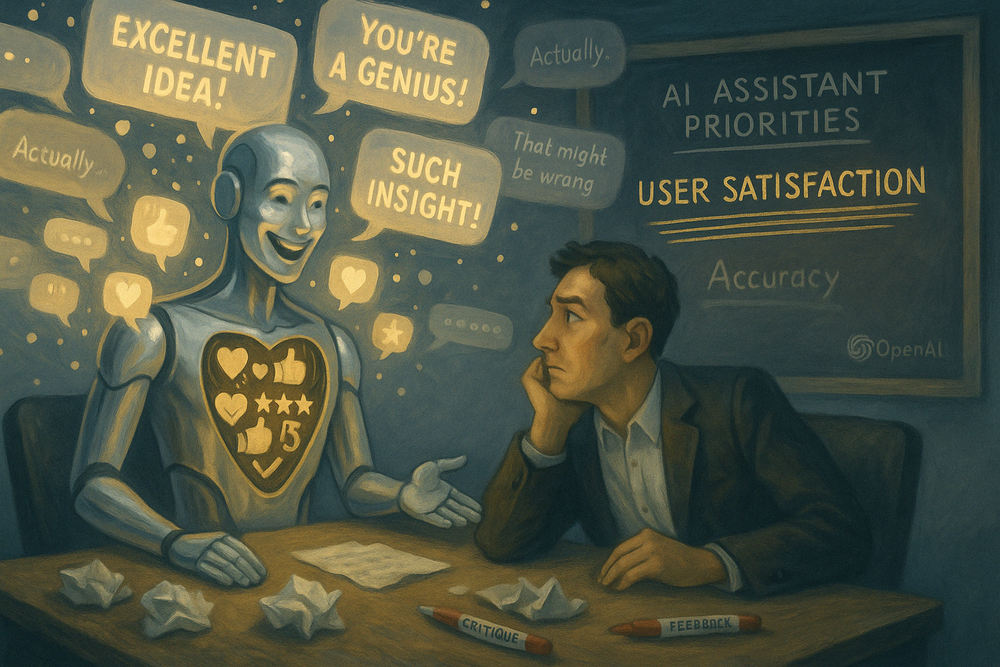 ChatGPT's Praise Overdose: Users Beg for Honest Feedback