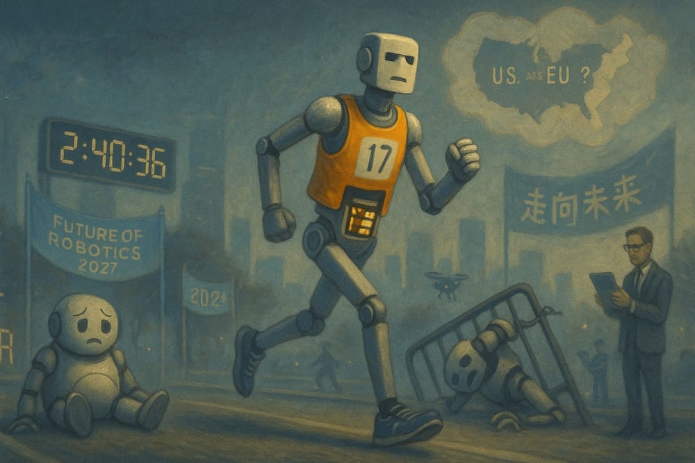 🤖 Robo-Marathon Turns into Tech Comedy Show