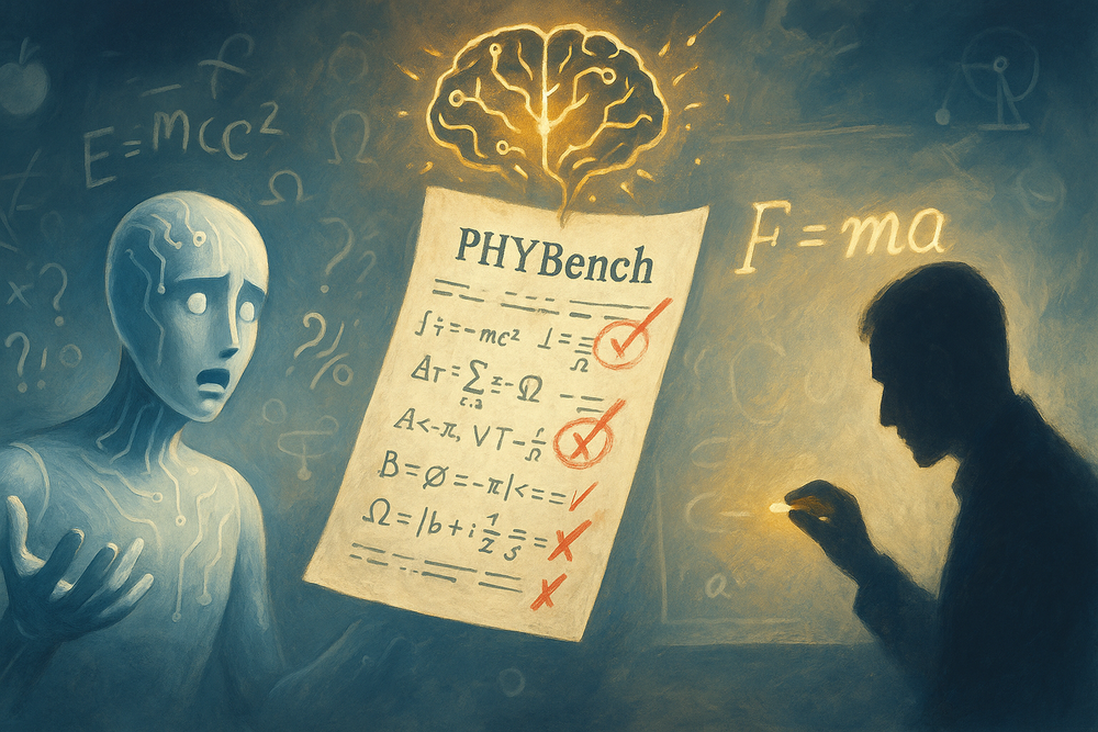 Even Top AI Models Fall Short on Physics Problems