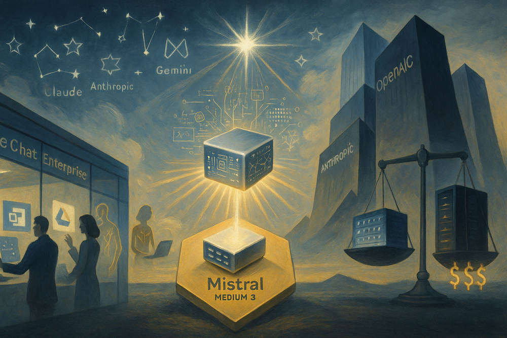 Mistral AI’s New Model: Top Performance, Dramatically Lower Costs