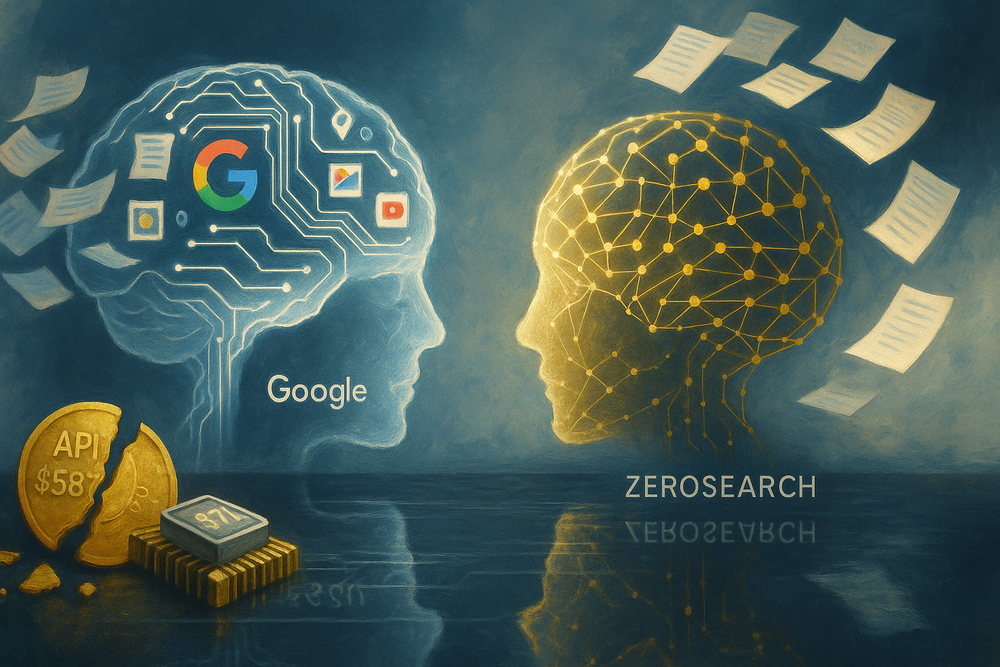 New AI model matches Google search without using real search engines
