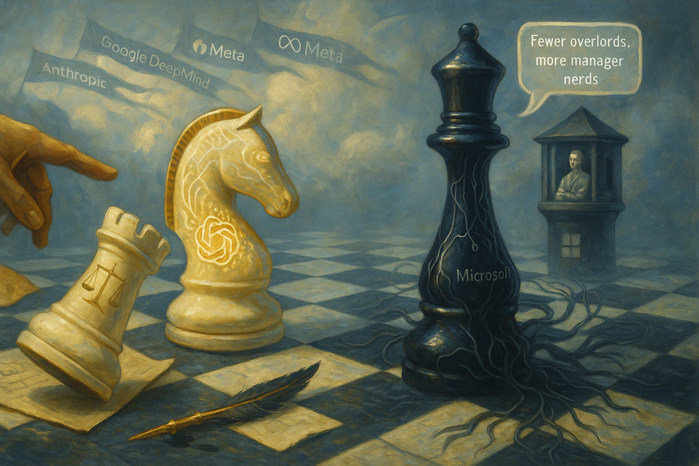 AI Power Plays: Money, Control, and a Fired Watchdog 🎯