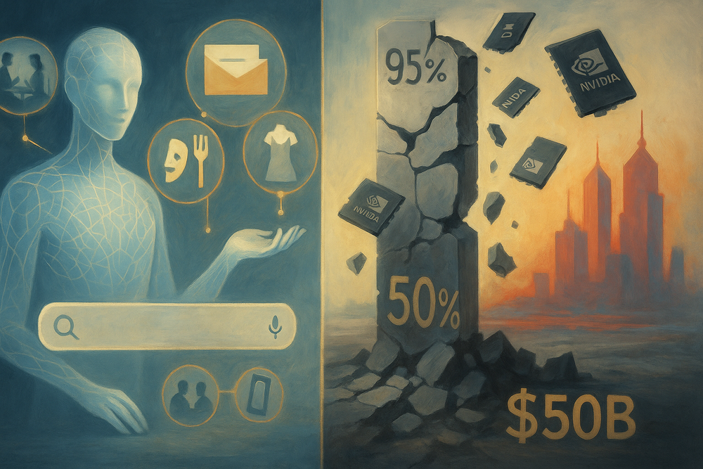 Google's AI Search Now Books Your Dinner, While Nvidia Loses China 🔥