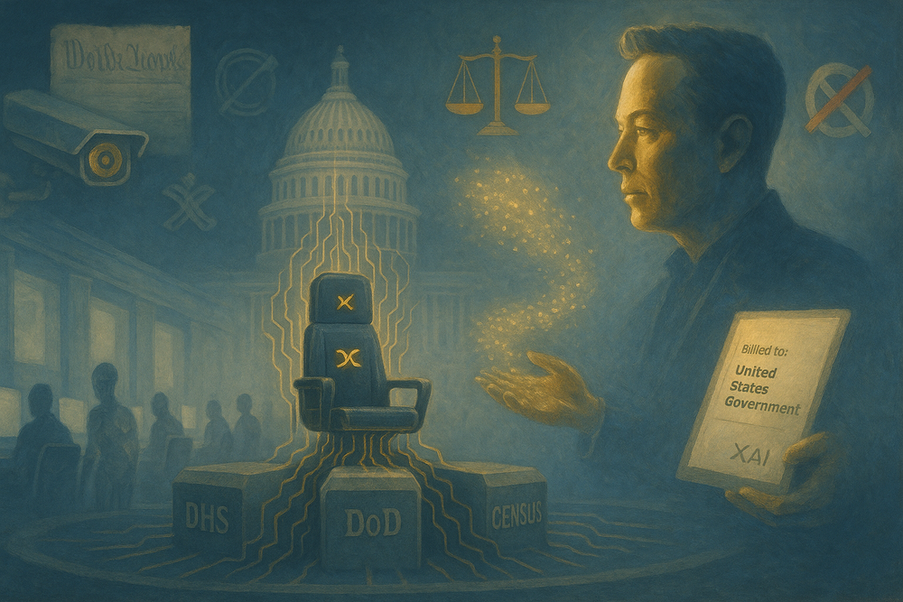 Could Musk’s AI Harvest Government Data Without Accountability?