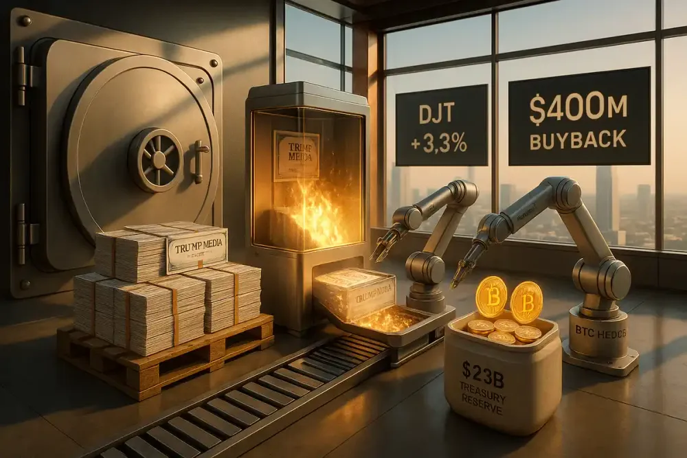 Trump Media Approves $400 Million Buyback Despite Posting $400 Million in Losses