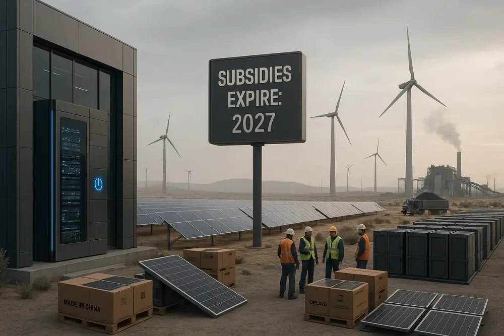 Republican Plan to Cut Solar Subsidies Threatens AI Infrastructure Boom