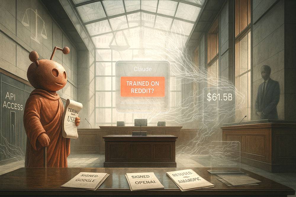 Reddit Sues Anthropic: Who Owns the Internet’s Conversations?