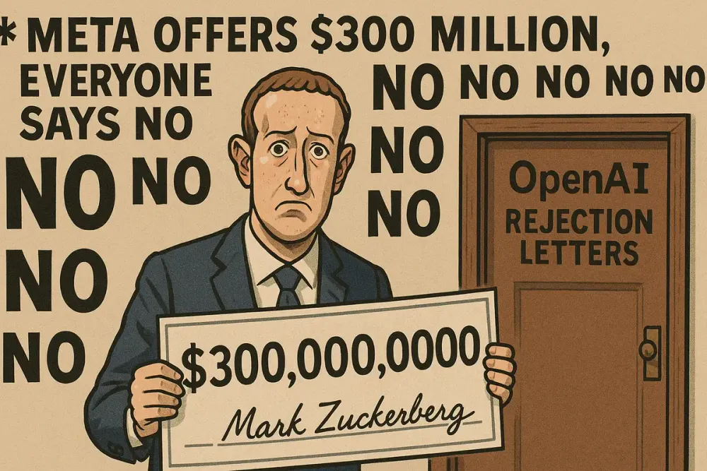 Even $300 Million Couldn’t Buy Meta the AI Talent It Wanted