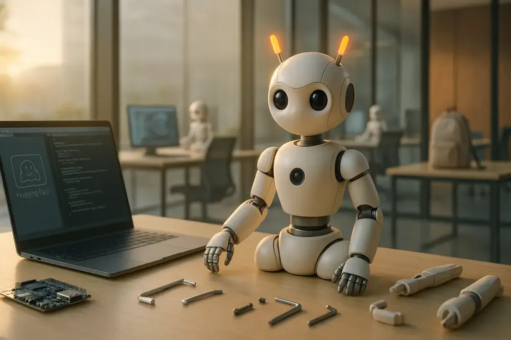 From Code to Circuit: Hugging Face Launches Low-Cost Desktop Robot