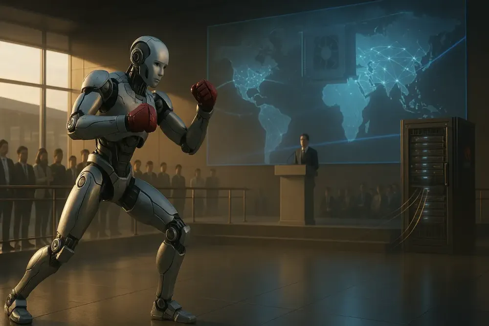 Beneath the Robot Demos, China Launches a Geopolitical AI Offensive