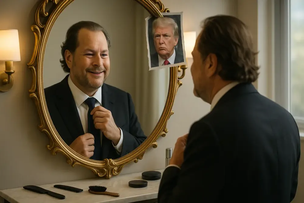 Salesforce pitched AI to turbocharge ICE hiring as Conway quits foundation