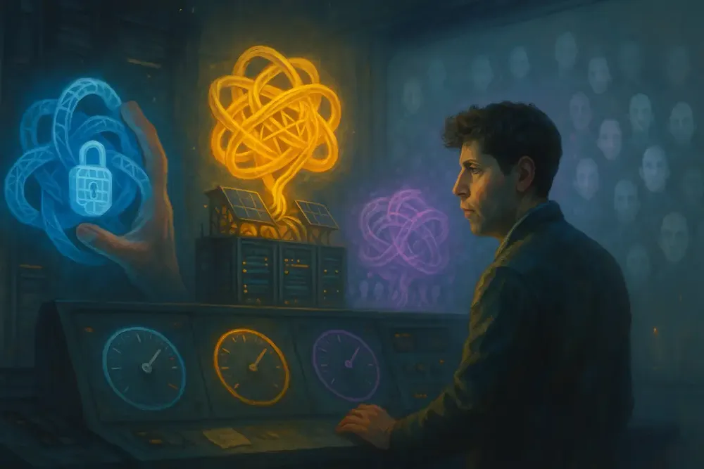 Electrons, Trust, and Drift: Inside Sam Altman’s Next Act