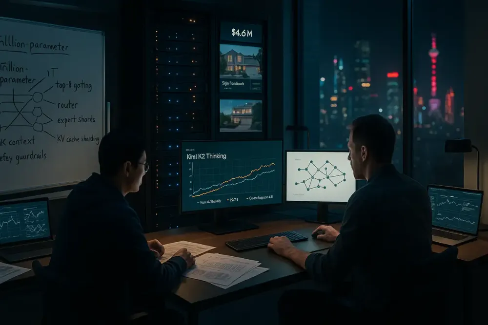 Moonshot’s $4.6 million ‘Kimi K2 Thinking’ takes top spots on reasoning benchmarks