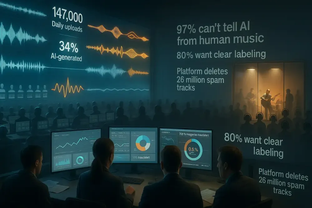 The AI Music Flood Isn't About Art—It's About Fraud