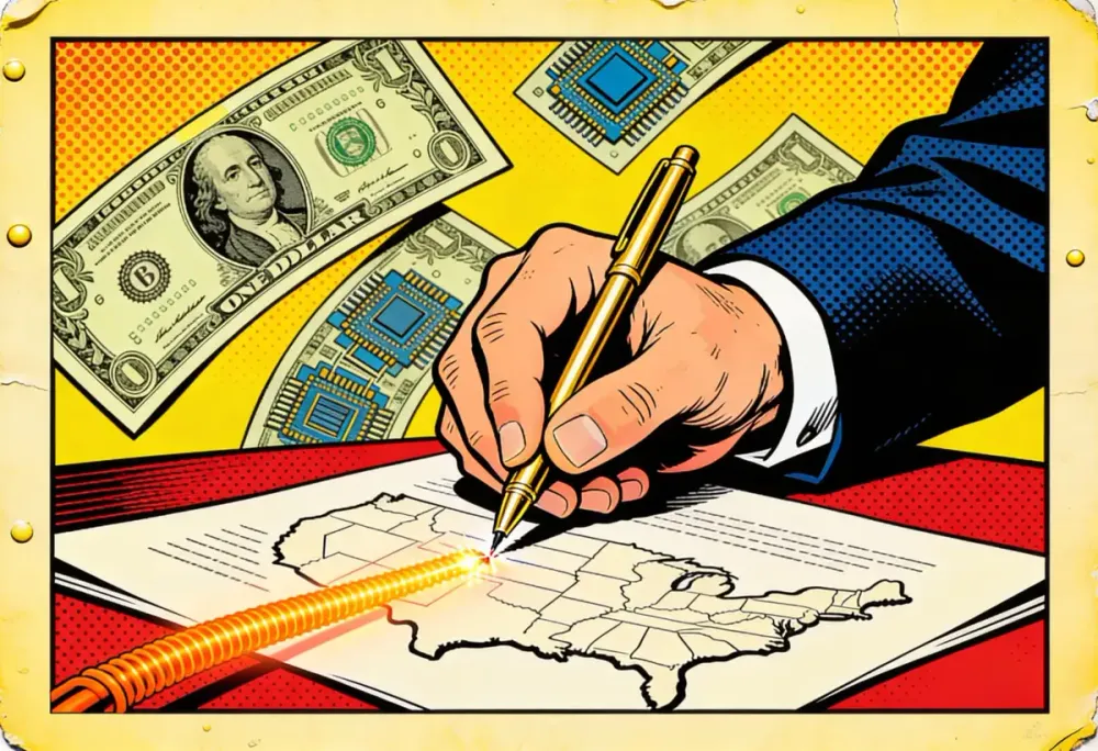 Trump signs AI order challenging state rules, threatens broadband funding