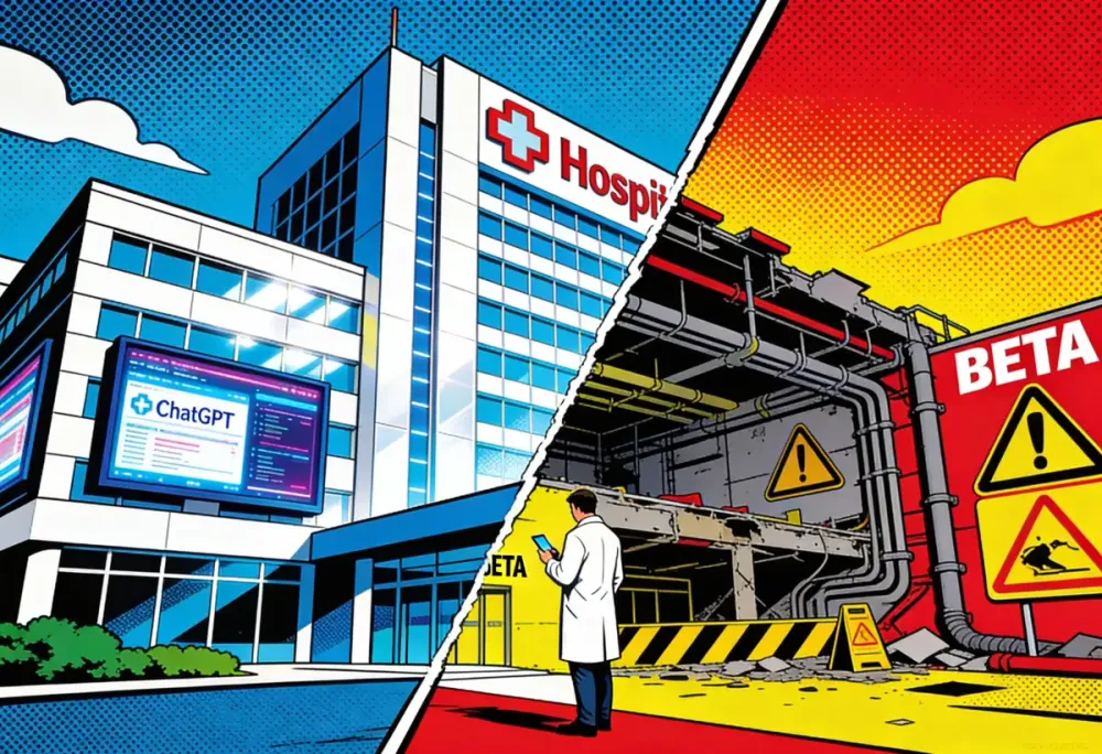 OpenAI's Hospital Play Comes with a Warning from the Hospitals Themselves