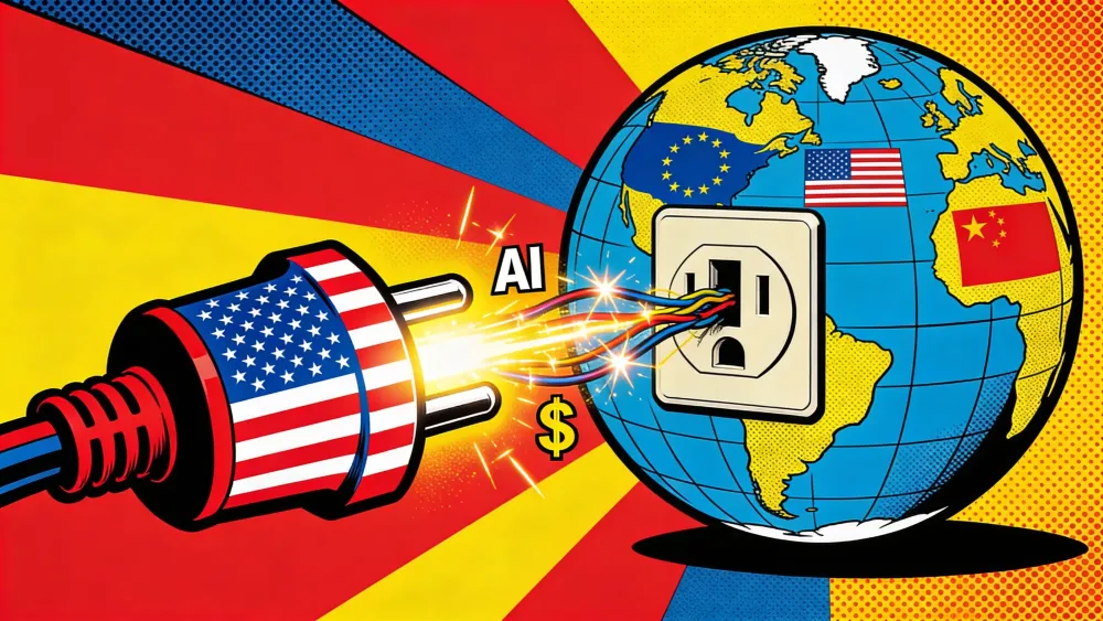 OPINION: Silicon Valley Ships AI. The World Builds Exits.