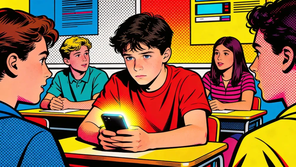 Teens Sound Optimistic About AI. They're Describing Surrender.