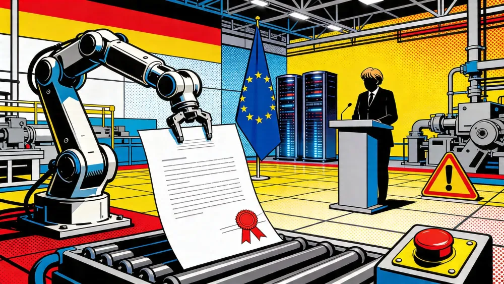 Merz Seeks Industrial AI Carve-Out Before EU Rules Bite in August