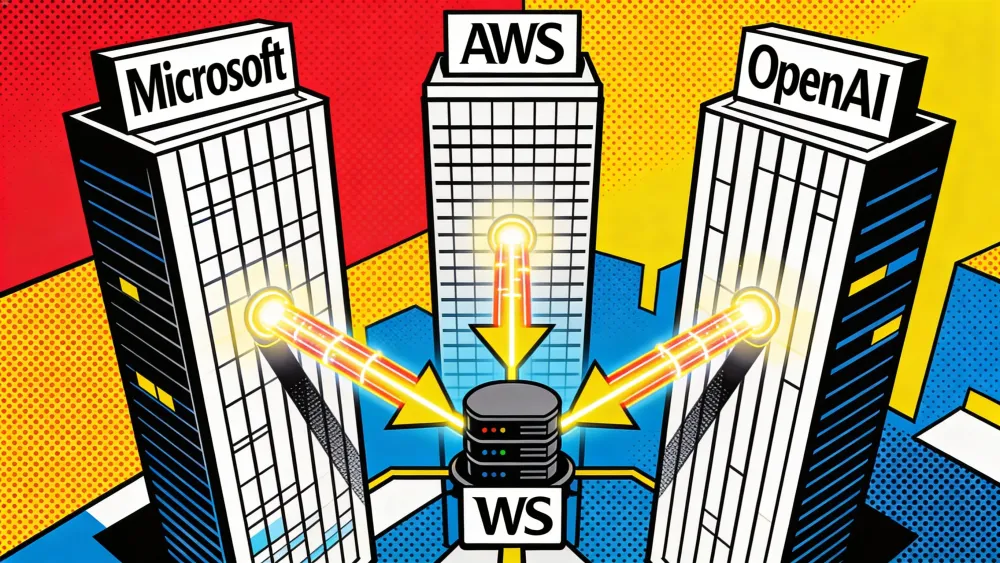 OpenAI Gives AWS an Exclusive on AI Agents One Day After Leaving Microsoft's