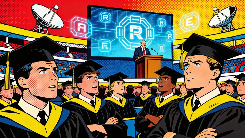 UCF and Arizona Graduates Boo AI Remarks Amid Job-Market Anxiety