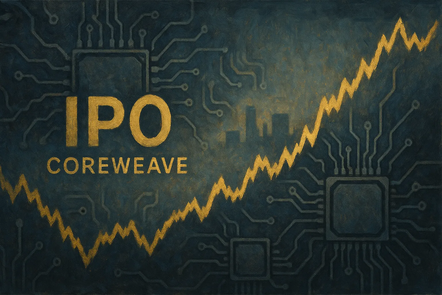 AI Chip Provider CoreWeave Sees 42% Stock Jump Despite IPO Struggles