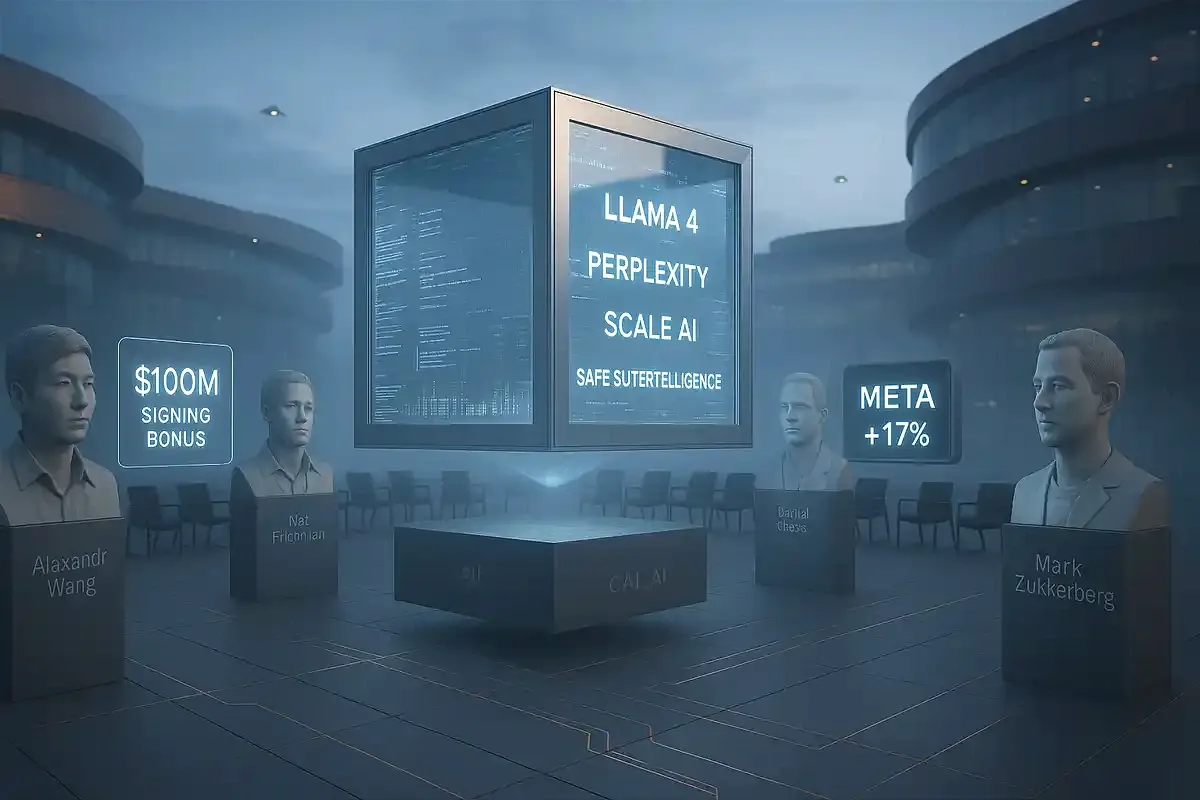 Meta Pays $14B for AI Talent as Zuckerberg Fights to Catch Up