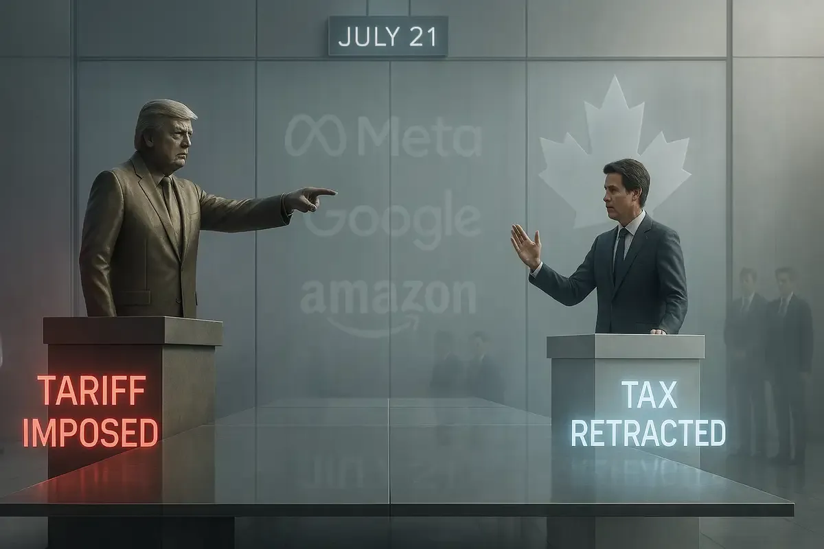 Canada Drops Tech Tax After Trump Threatens Trade Talks