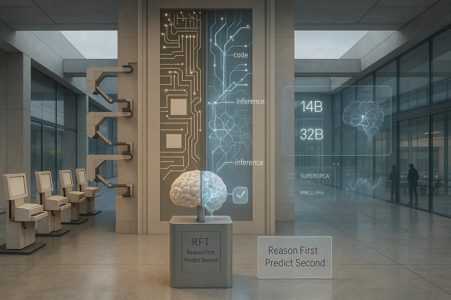 AI Models Learn to Think During Training, Cut Size in Half