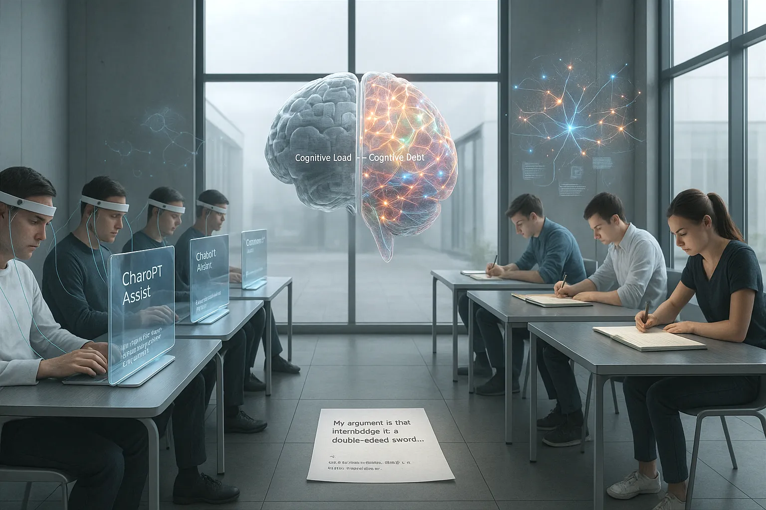 What Happens to Your Brain When AI Writes for You?