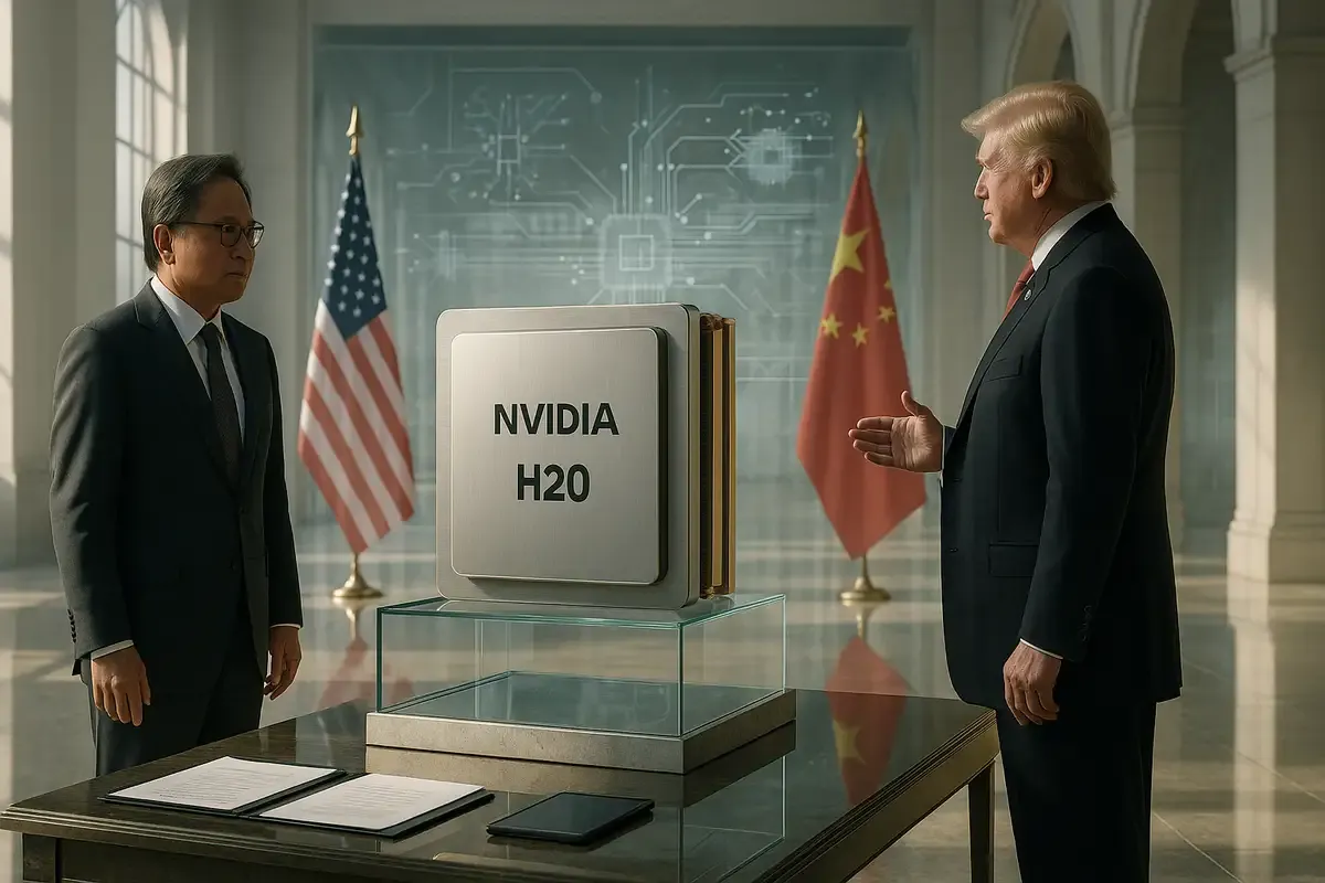 Trump Reverses Nvidia China Chip Ban After CEO Meeting
