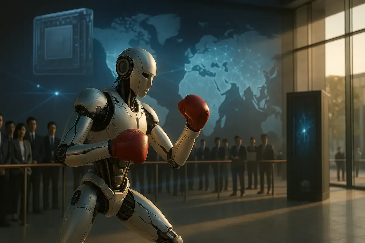 Behind Shanghai’s Robot Circus, China Makes Its Move on AI Leadership