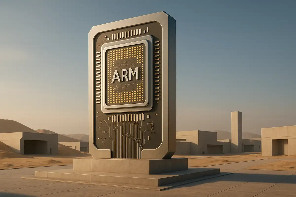  Arm Shares Fall 8% on Plans to Build Own Chips