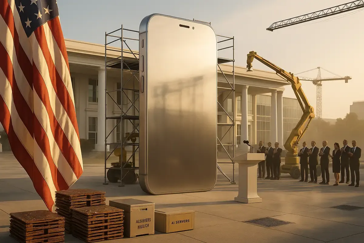 Apple Pledges $100 Billion to U.S. Manufacturing Amid Rising Trump Tariff Threats