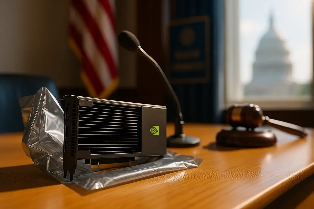  Nvidia Uses "Doomer" Label to Fight Congress Chip Controls