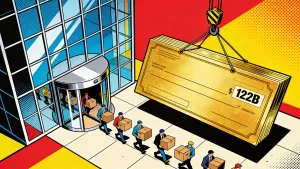 $122 Billion In. Thousands Out.