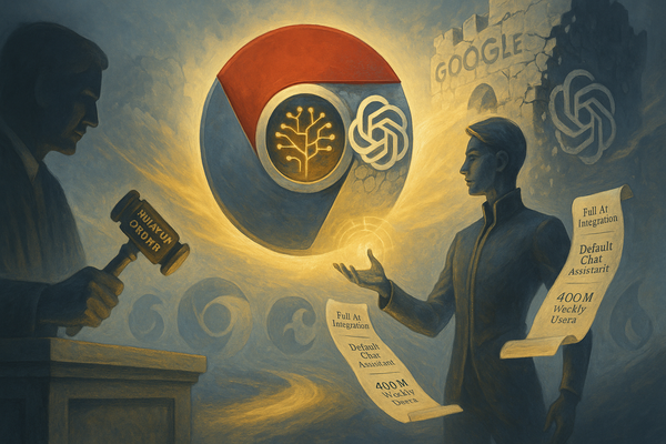 OpenAI Plans Chrome Takeover if Google Loses Antitrust Fight