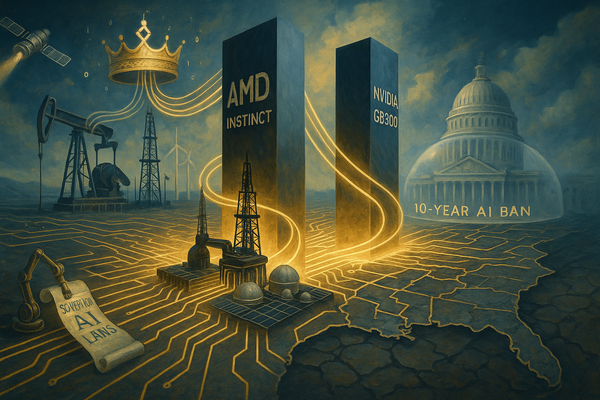 Saudi power play: AMD and Nvidia battle as GOP targets AI rules 🎯