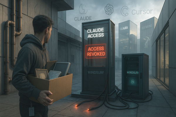 🔪 Big Tech Stabs Its AI Coding Children