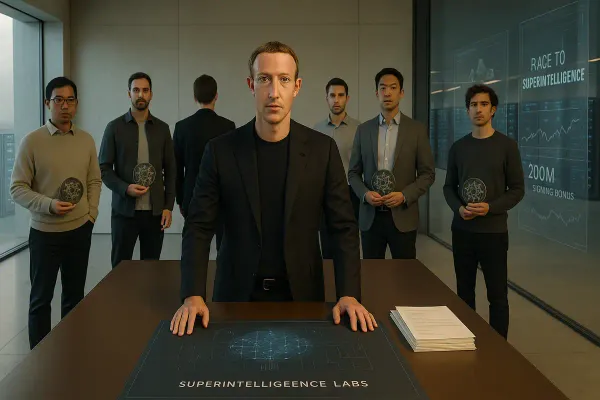 Zuckerberg’s Price for Superintelligence: Buy the Scientists, Then the Models